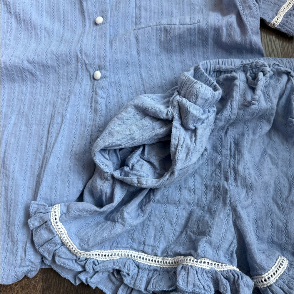 Blue Pajama Set - Picture 4 of 6